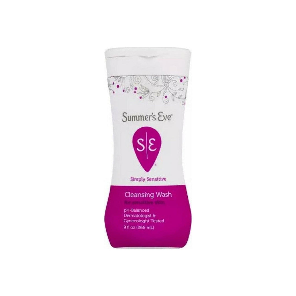 Summer's Eve Feminine Wash Sensitive Skin Delicate Blossom 9 Oz