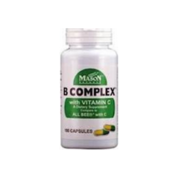 Mason Natural B Complex With Vitamin C Capsules