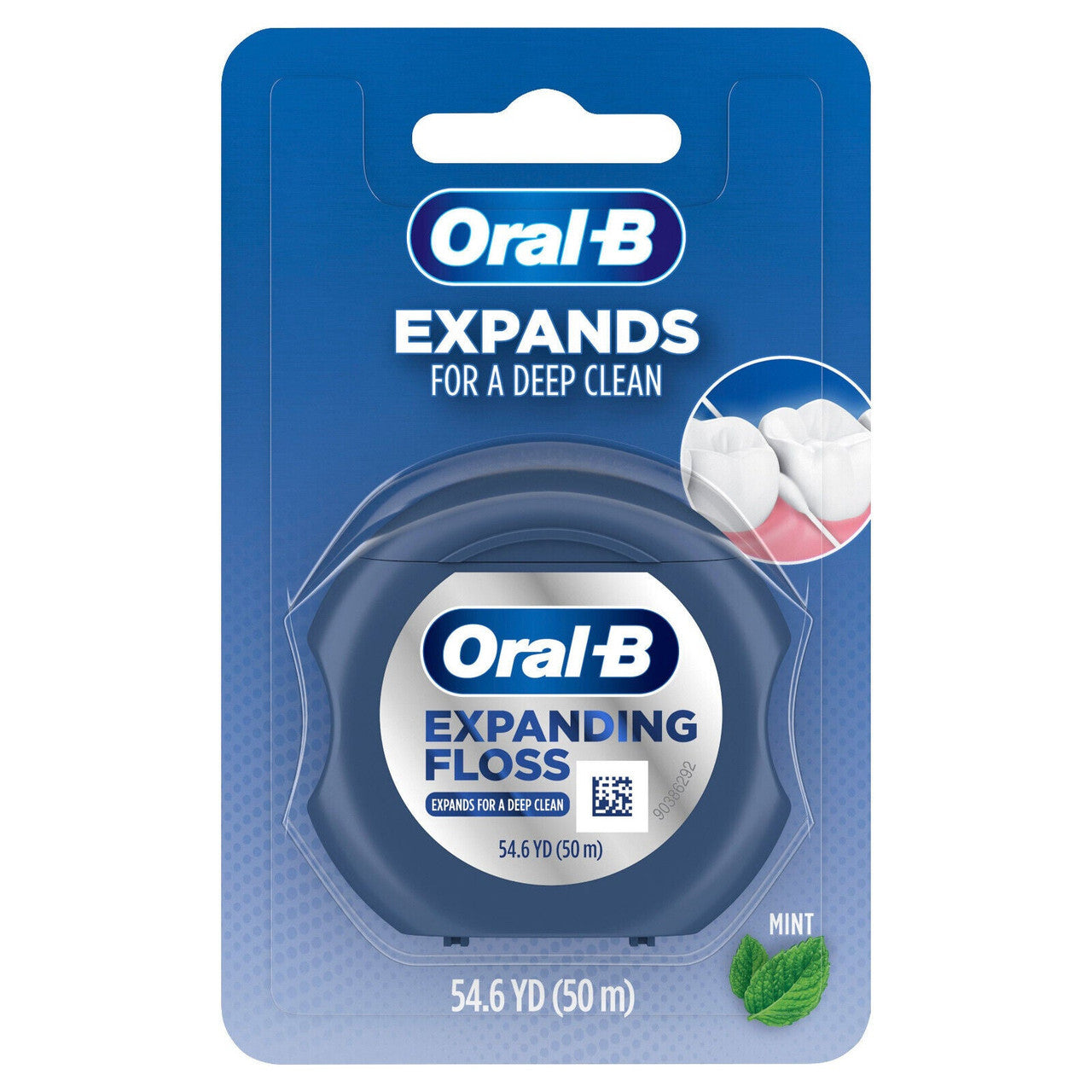 Oral-B Expandable Dental Floss, Expands For A Deep Clean Mint