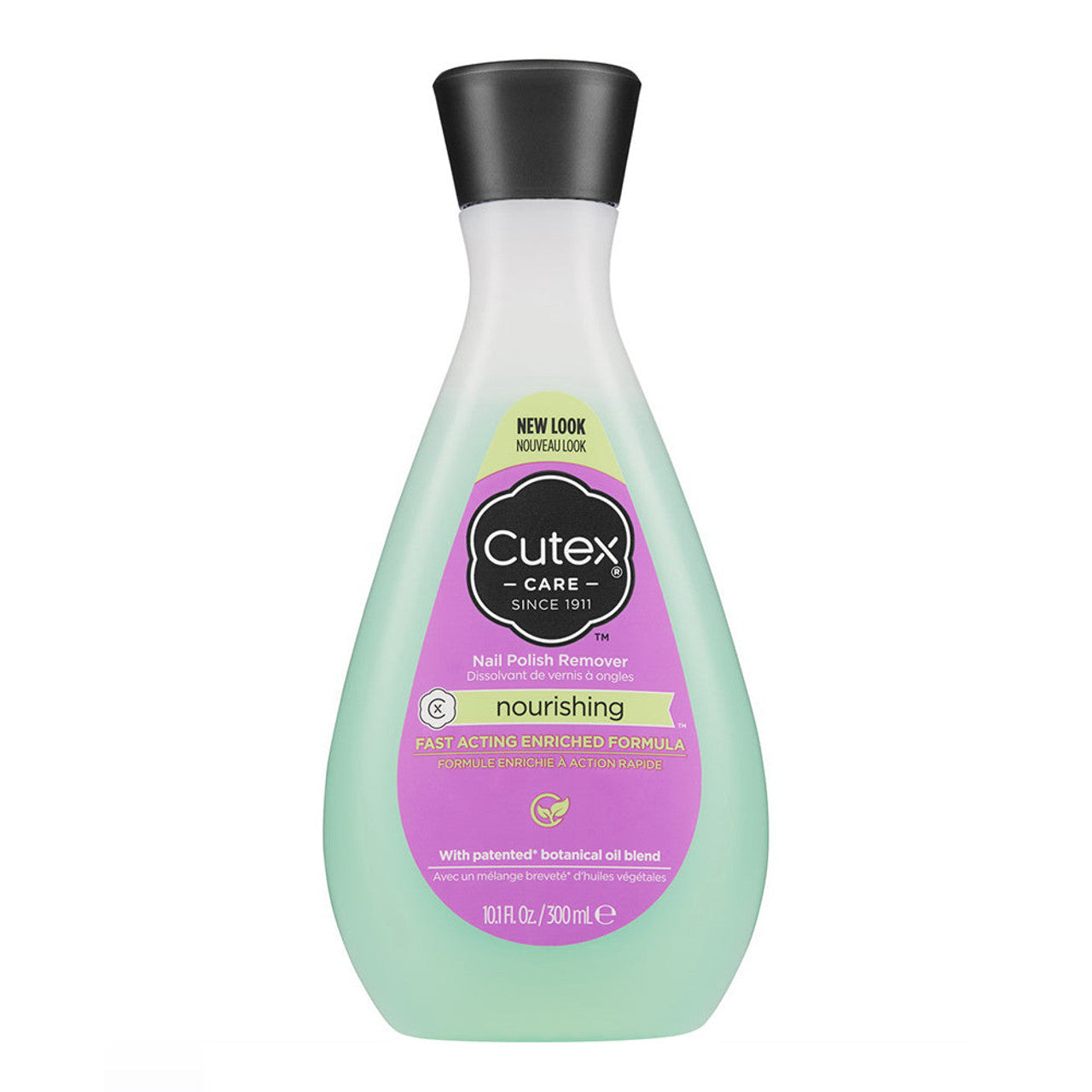 Cutex Care Nourishing Nail Polish Remover, 6.7 Fl Oz