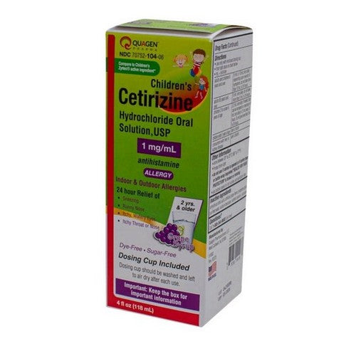 Quagen Childrens's Cetirizine, 118 Ml