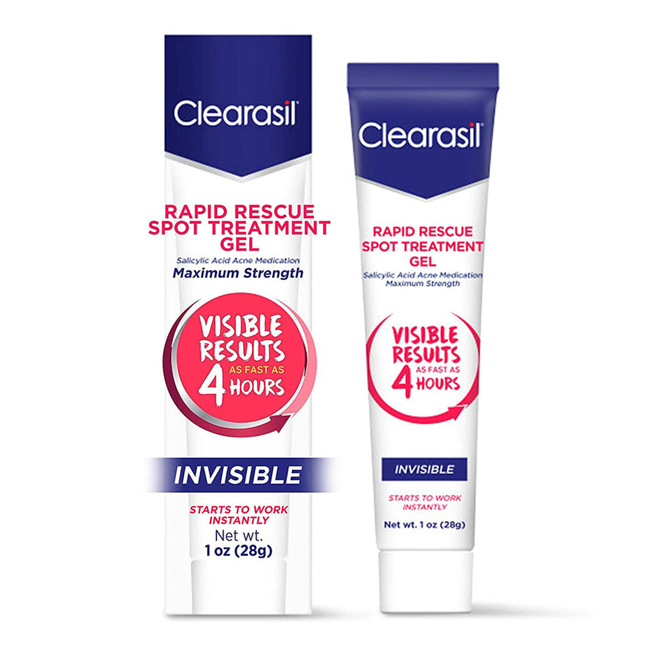 Clearasil Rapid Rescue Acne Spot Treatment Cream, Maximum Strength - 1 Oz