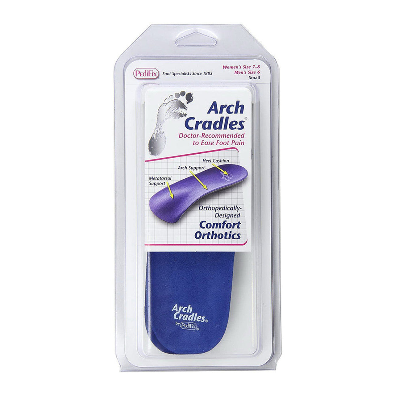 Pedifix Arch Cradles Small Womens 78 Mens 6 Part No.P182S