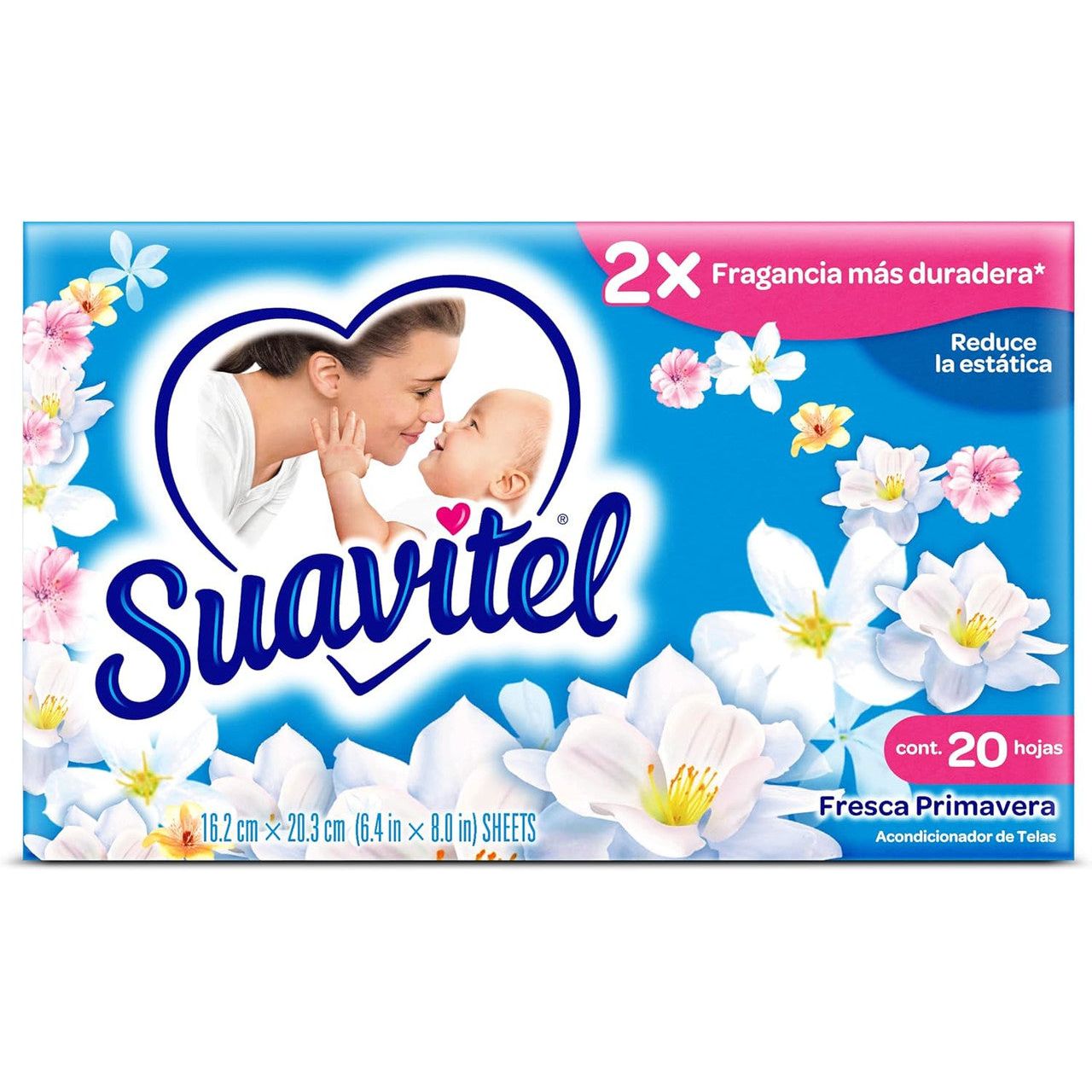 Suavitel Field Flowers Fabric Conditioner 20 Sheets