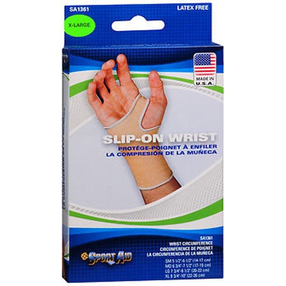 Sportaid Wrist Brace Sport Aid Slip-On Support, XL