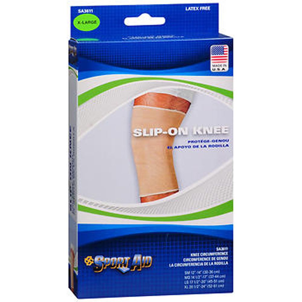 Scott Specialties Sport Aid Slip-On Knee Wrap Brace, XL