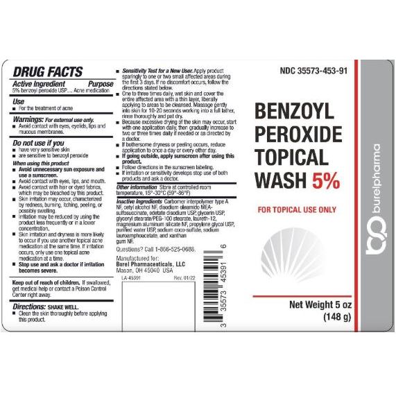 Burelpharma Benzoyl Peroxide 5% Wash 148g