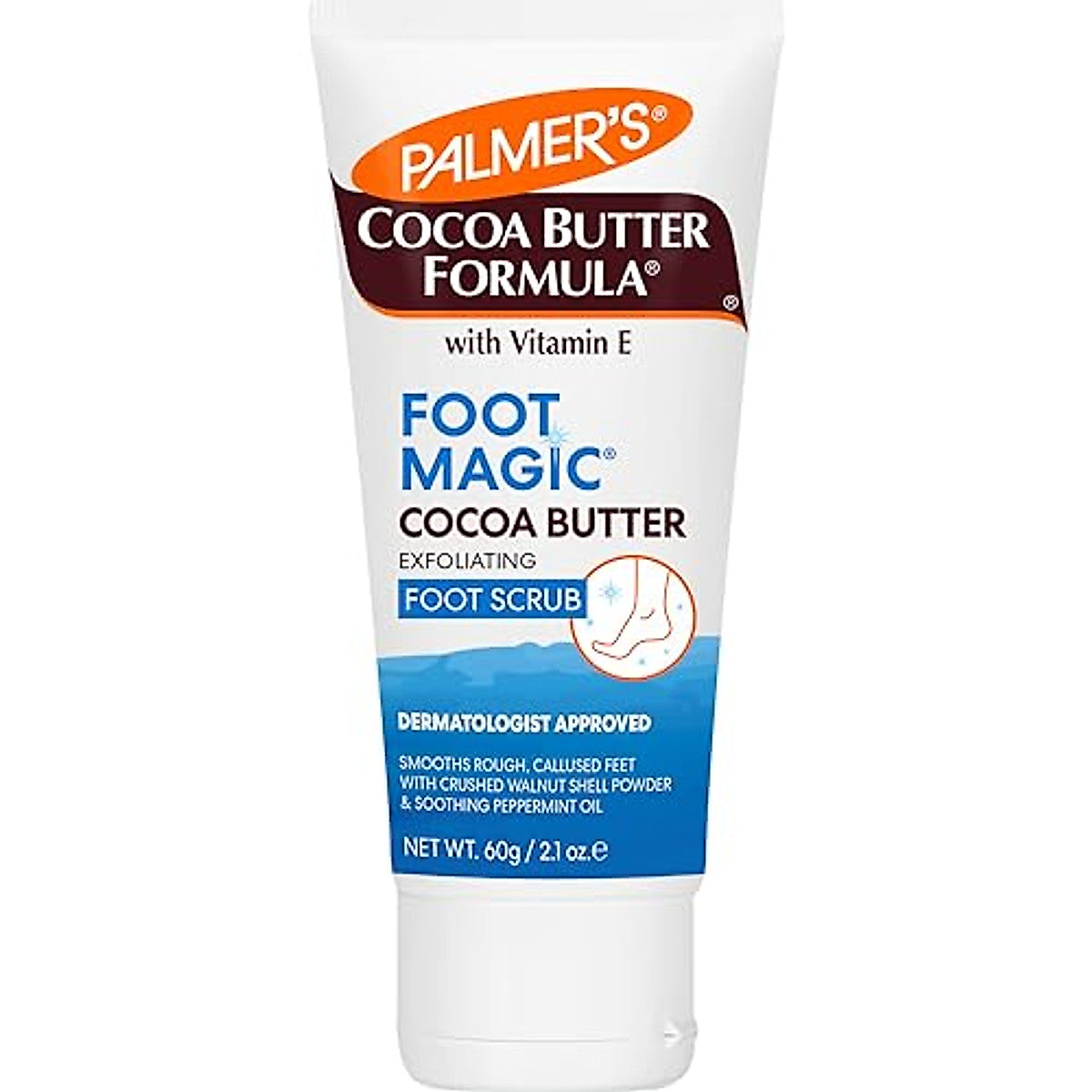 Palmer's Palmer"s Cocoa Butter Formula Foot Magic Scrub, 2.1 Ounce