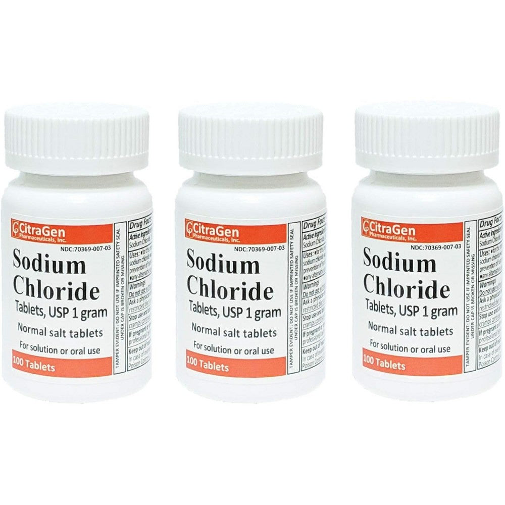 Westminster Pharmaceuticals Sodium Chloride USP Salt Supplement Tablets