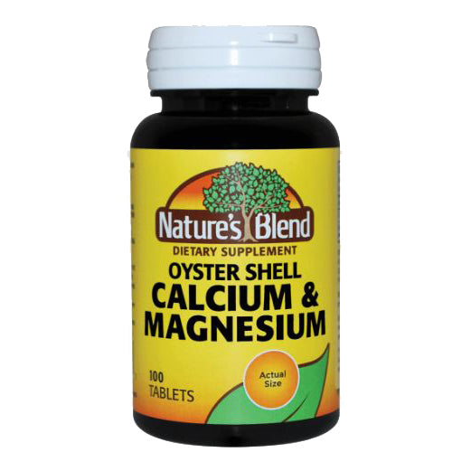 Nature's Blend Oyster Shell Calcium & Magnesium, Tablets