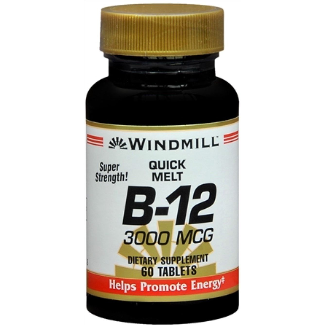 Windmill B-12 3000 Mcg Quick Melt Tablets