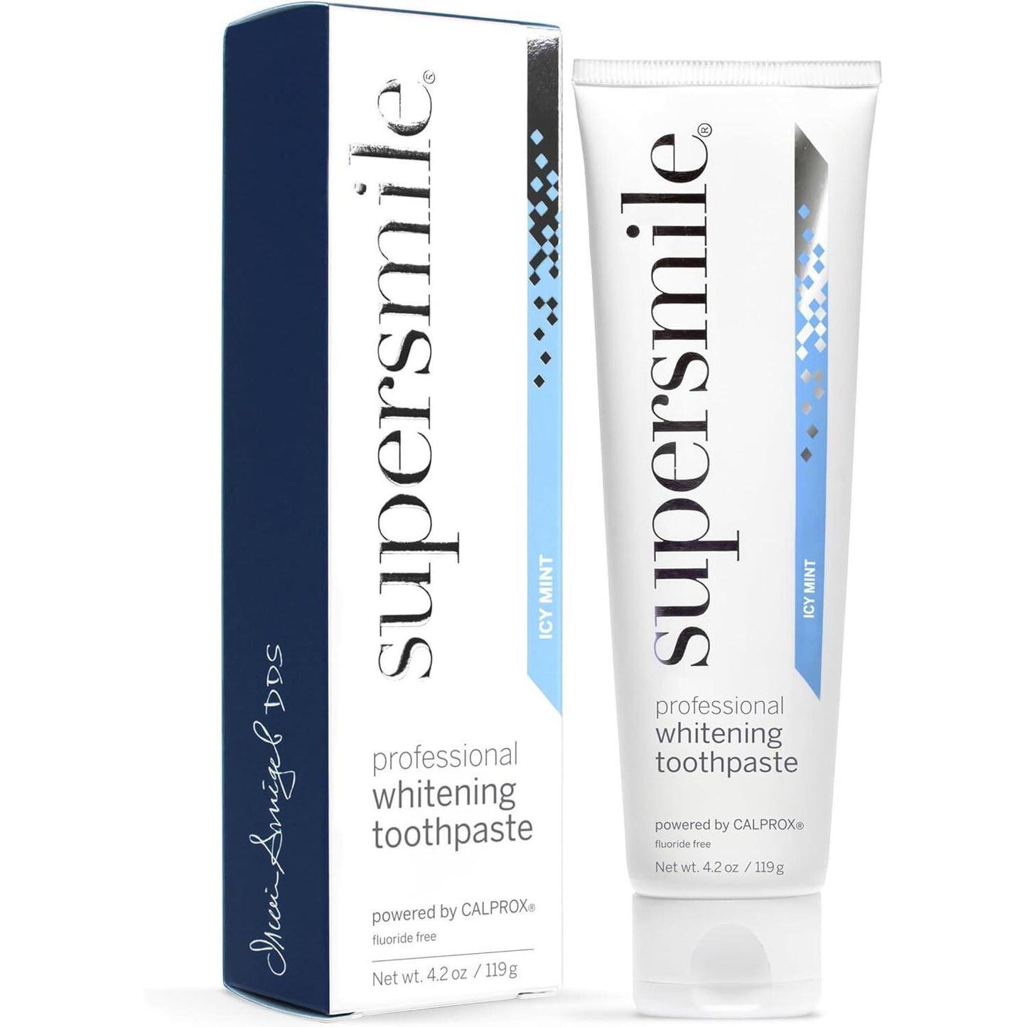 Supersmile ICY Mint Fluoride-Free 4.2 Oz