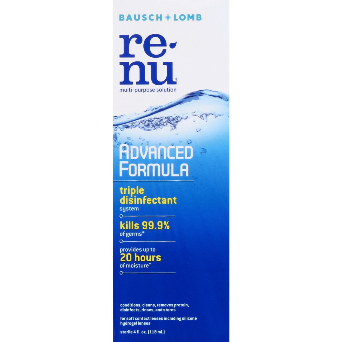 ReNu Multi Purpose Solution, Advanced Formula 4 Fl Oz