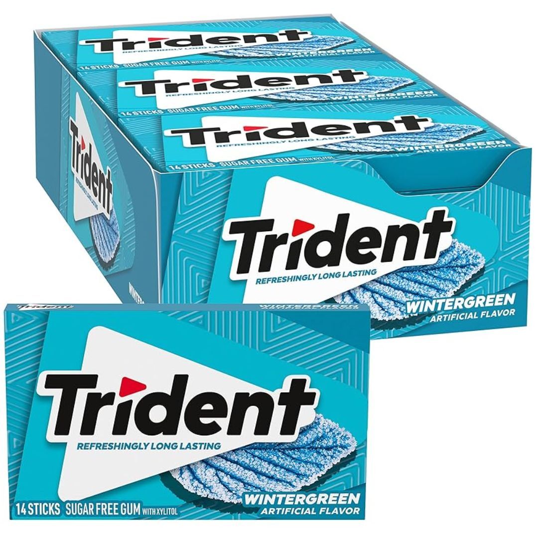 Trident Sugar-Free Gum Value Pack - Wintergreen