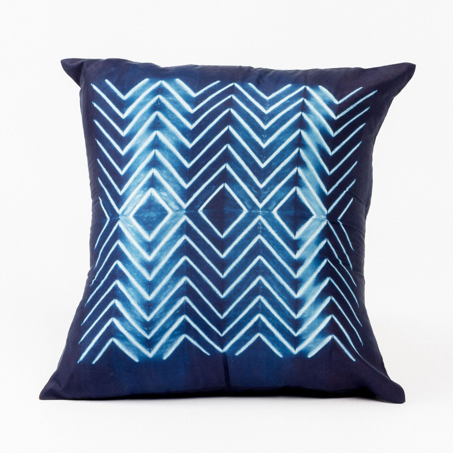 Naami Black Handcrafted Shibori Print Mulberry Silk Pillow - Osadia Concept Store