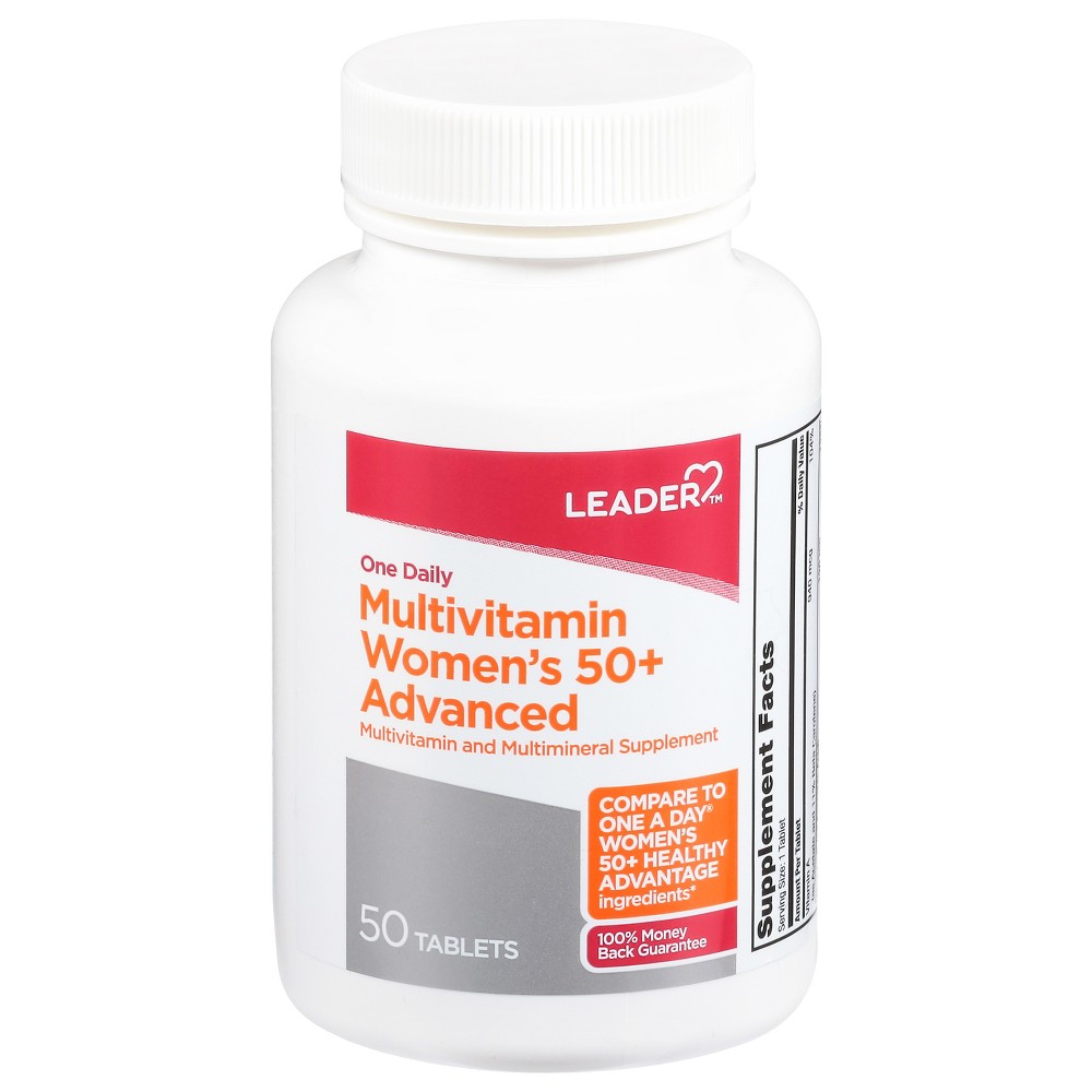 The Leader Multivitamin, Advanced, Men's 50+, Tablets