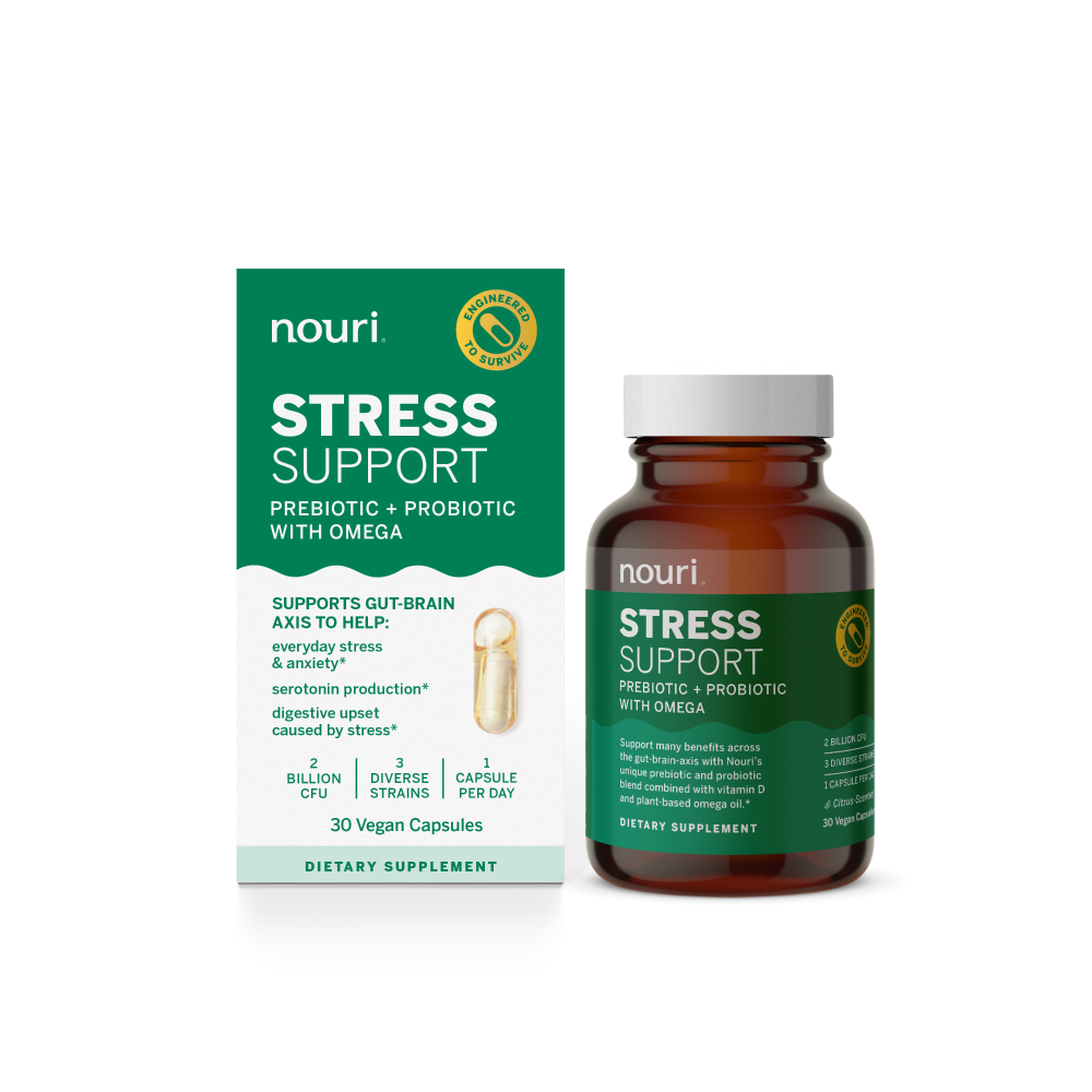 Nouri Stress Support Probiotic Capsules