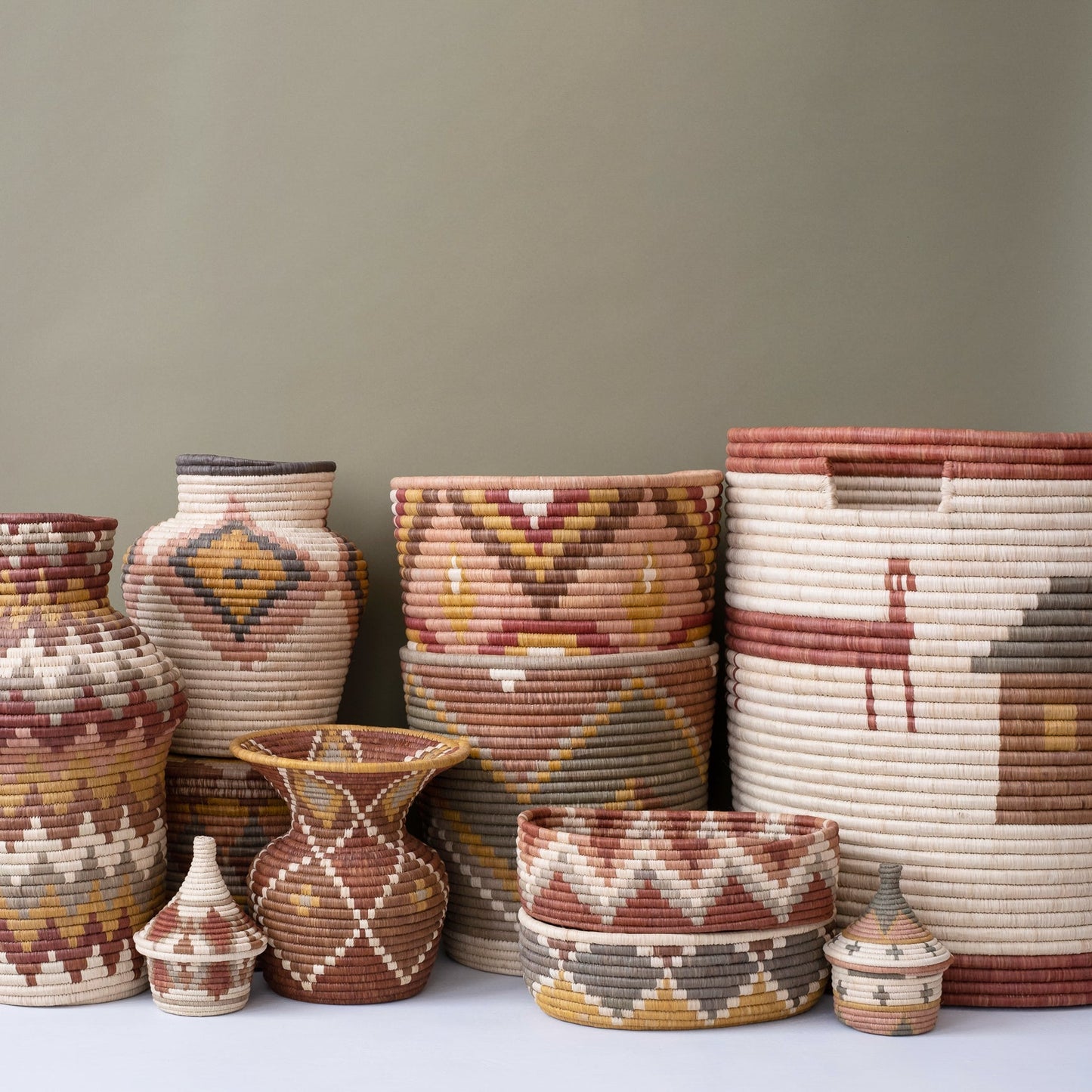 Kaleidescope Trumpet Vase ~ Elevate Collection