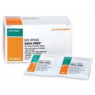 Skin-Prep No Sting Protective Barrier Wipes - 50 Ct By Smith & Nephew
