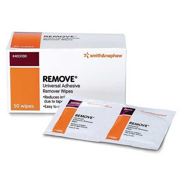 Smith \u0026 Nephew Remove Universal Adhesive Remover Wipes