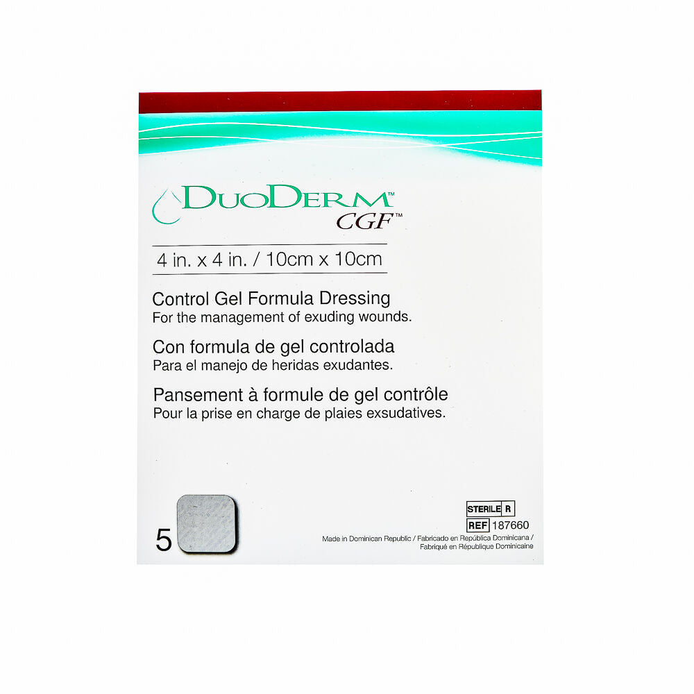 Convatec Duoderm Cgf Sterile Dressing, 4 Inchesx4 Inches