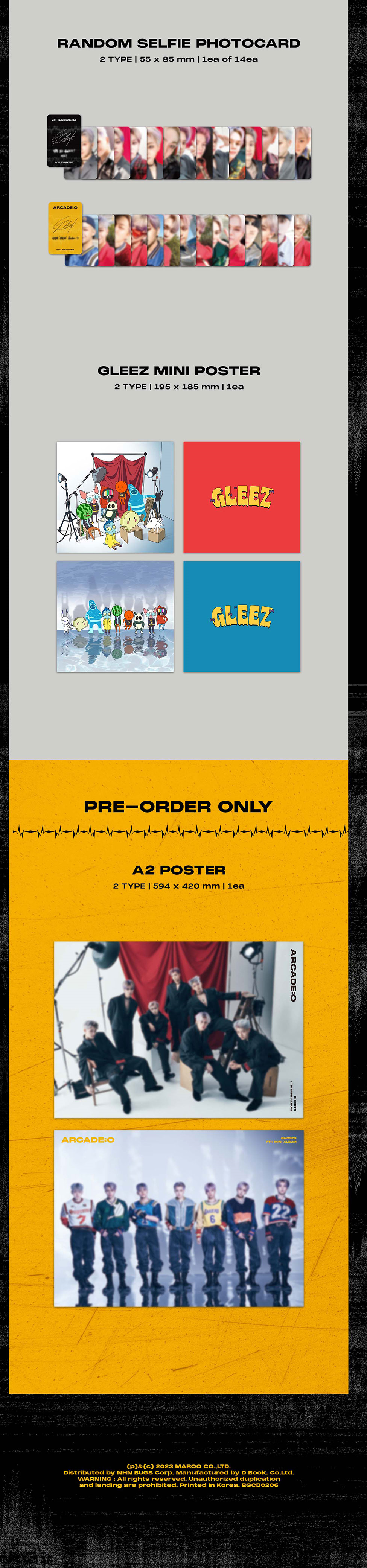 Ghost9 7th Mini Album - Arcade:O