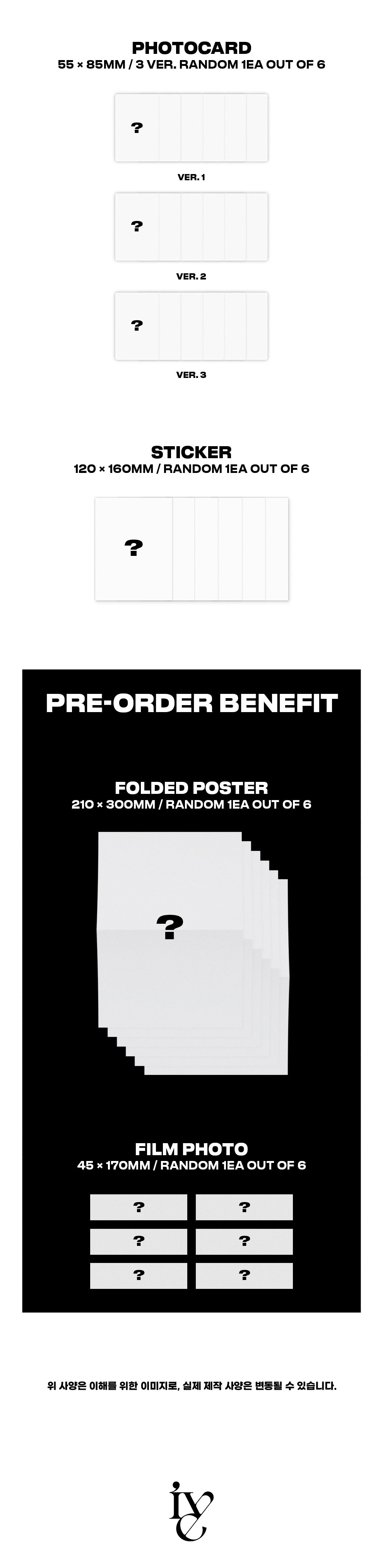IVE - 1st Full Album - I'Ve Ive