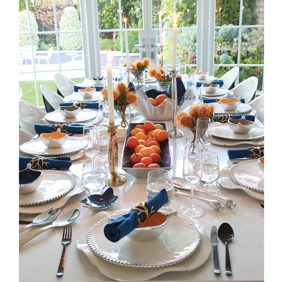 Ruffled Plates - In Stock