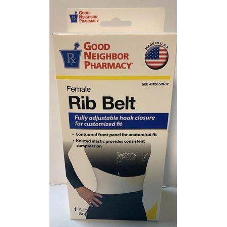 Good Neighbor Pharmacy GNP Rib Belt Support Female White Univ