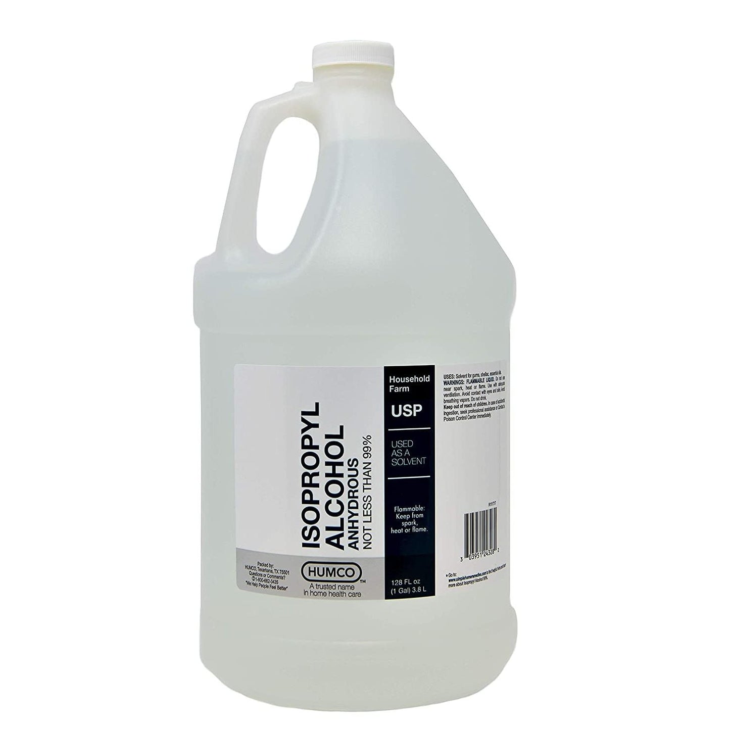 Humco Alcohol Isopropyl Solution, 99% - 128 Oz