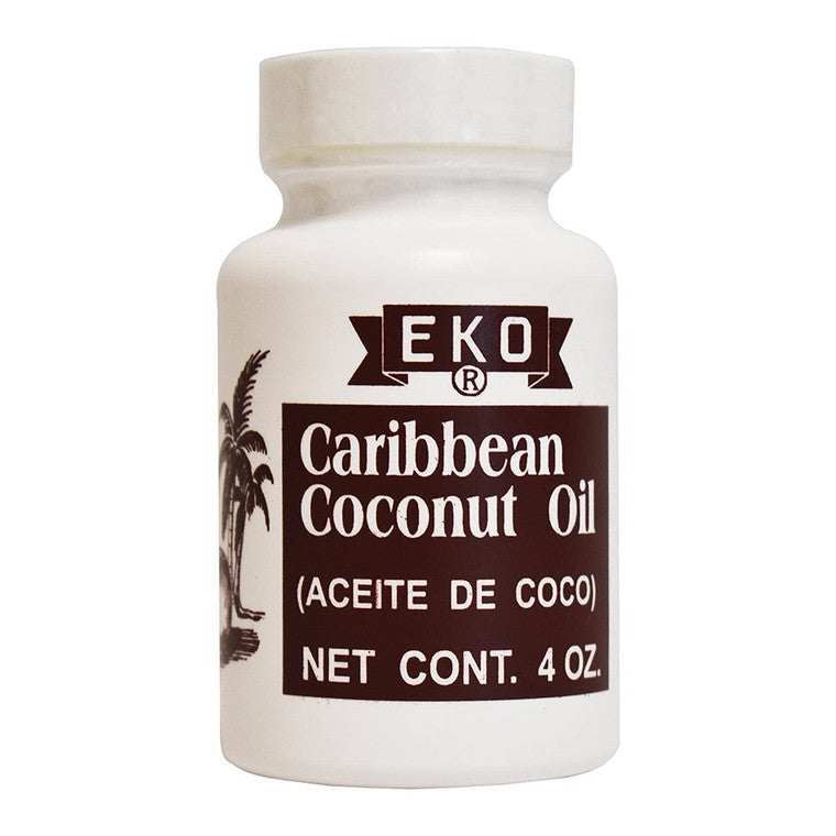 EKO Caribbean Coconut Oil (Aceite De Coco) 4 Oz