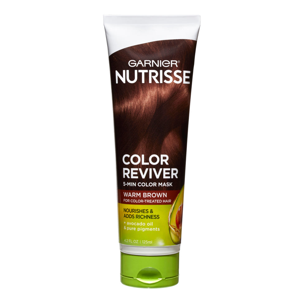 Garnier Nutrisse 5 Min Color Hair Mask - Warm Brown - 4.2 Fl Oz