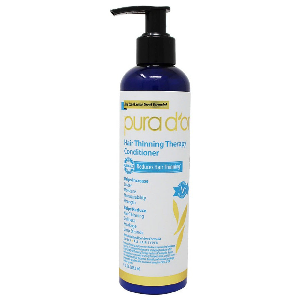 Pura D'or Hair Thinning Therapy Conditioner - 8 Fl Oz