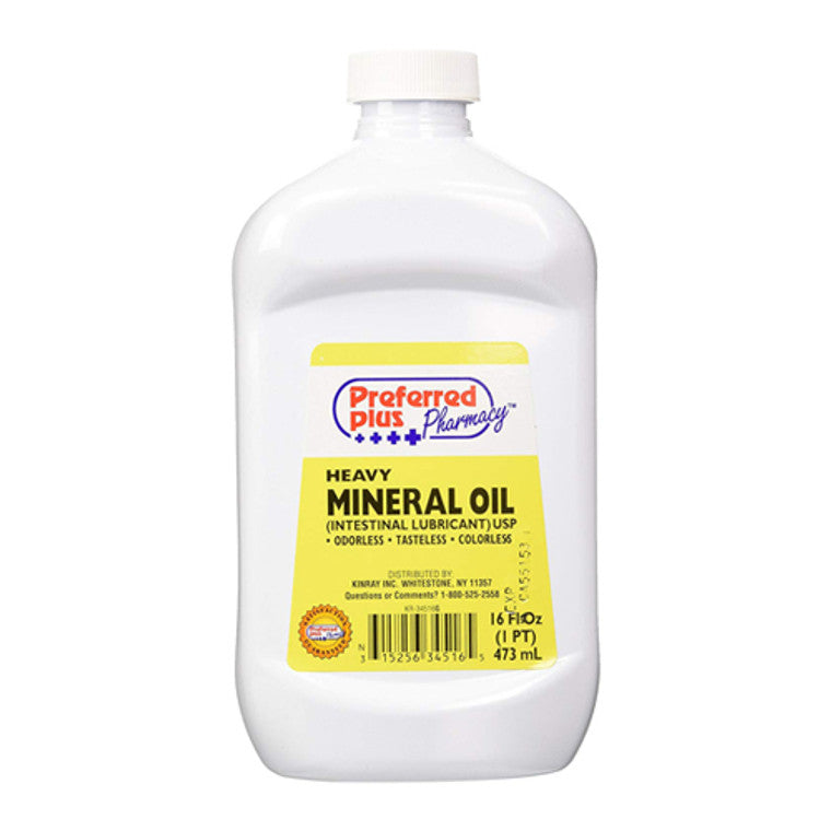 �Grecian Formula Mineral Oil Lubricant Laxative Relieves Constipation, Extra Heavy - 16 Oz