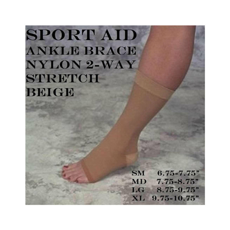 Scott Ankle Brace Nylon Slip-on S-a X-tra Large, Beige
