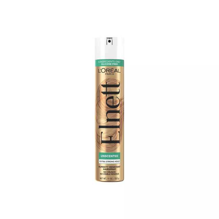 L'Oreal Paris Elnett Satin Extra Strong Hold Unscented Hair Spray 11oz