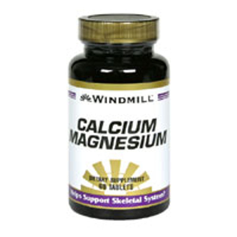Windmill Calcium Magnesium 1000mg/500mg Tablets 60ct