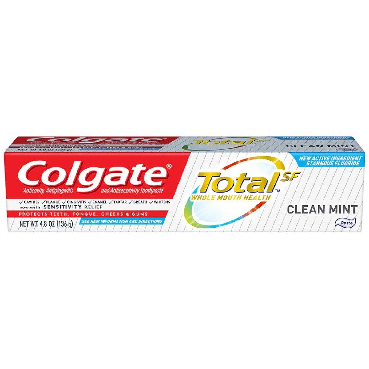 Colgate Total Clean Mint Paste Toothpaste - 4.8oz