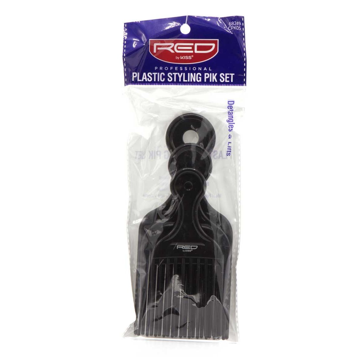 Red By Kiss Professional Plastic Styling Pik Set #Cpk05