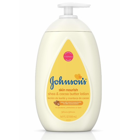 Johnson's Skin Nourish Shea & Cocoa Butter Baby Lotion 16.9 Oz