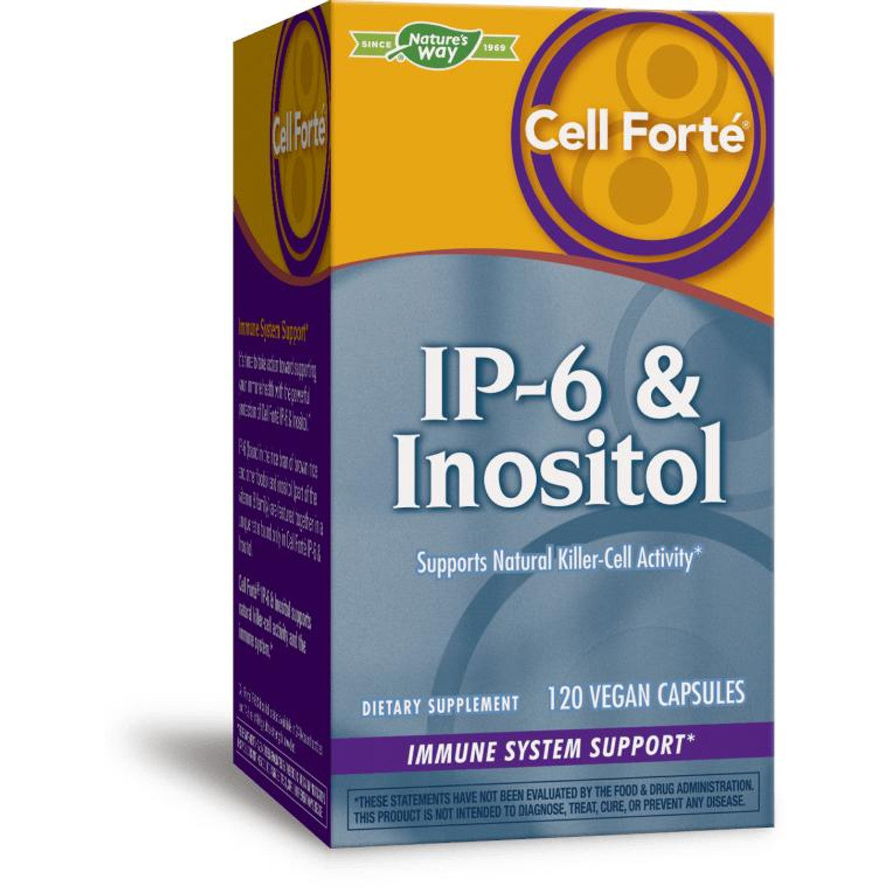 Nature's Way Enzymatic Therapy Cell Forte IP-6 & Inositol 120 Vegetarian Capsules