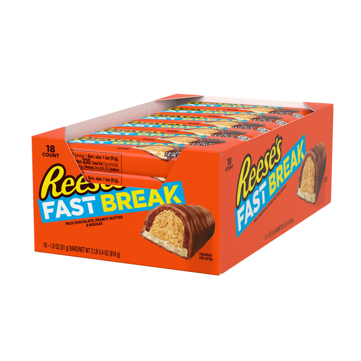 Reese's Fast Break Candy Bars - 18ct - Osadia Concept Store