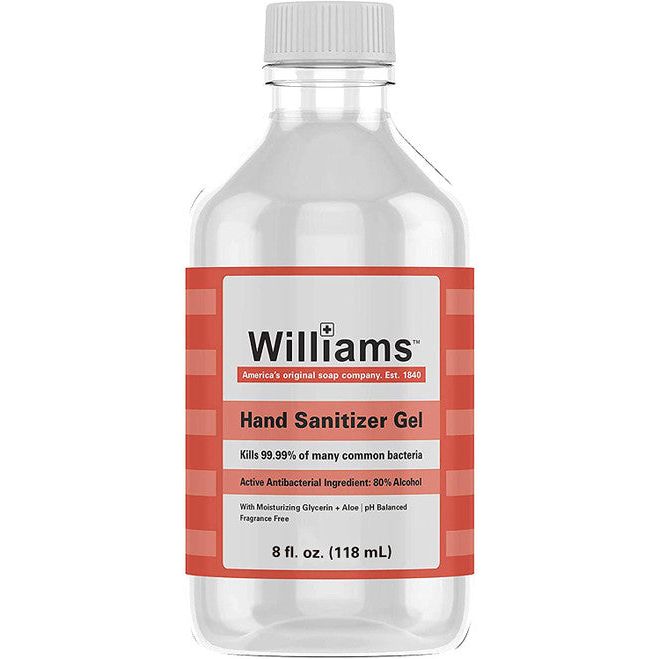 Williams Hand Sanitizer Gel 8 Oz