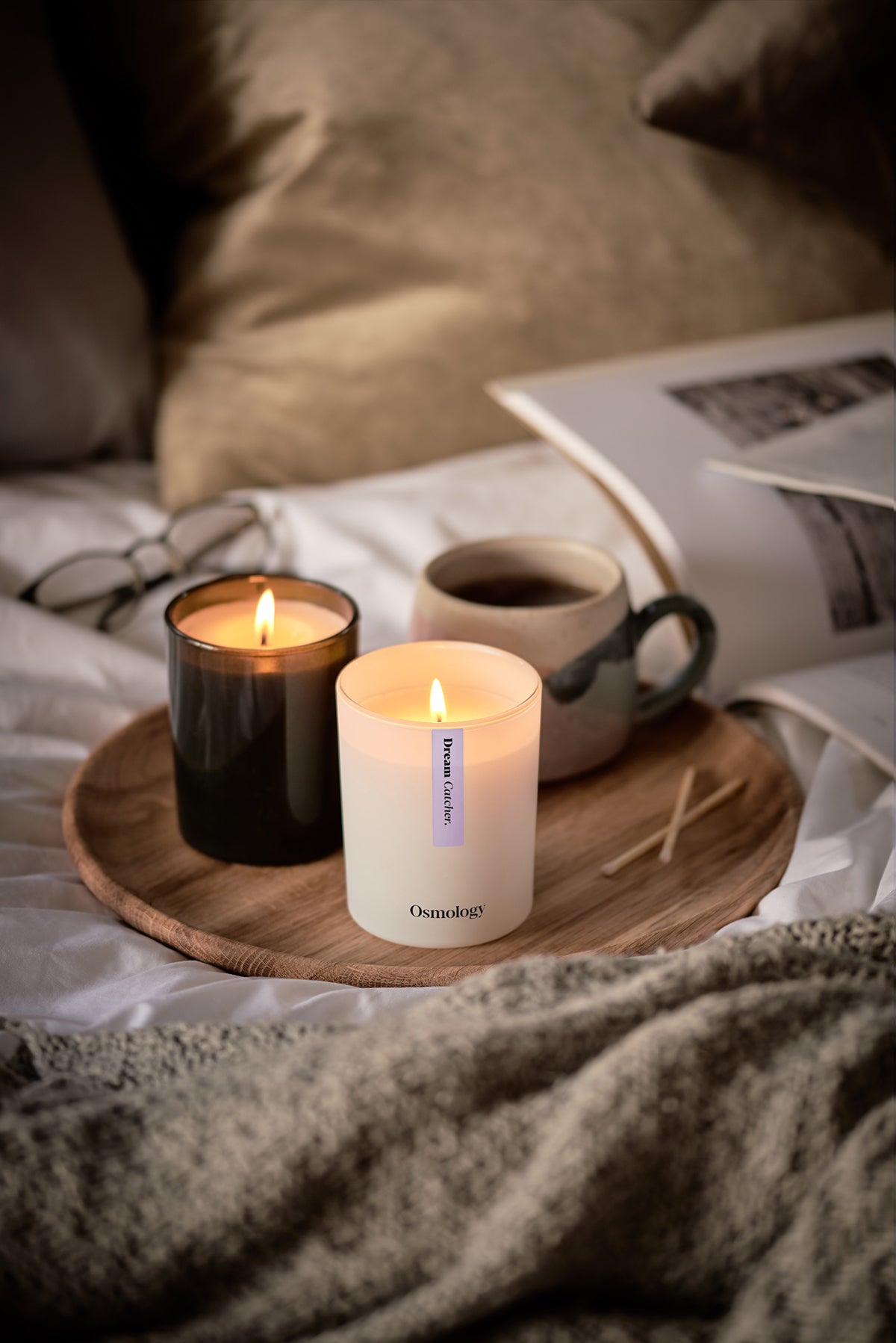 Dream Catcher Scented Candle - Lavender Patchouli and Orange