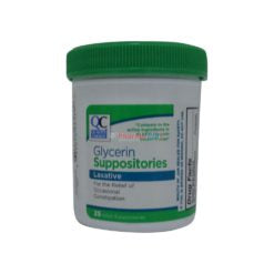 Quality Choice Glycerin Suppositories Adult Laxative