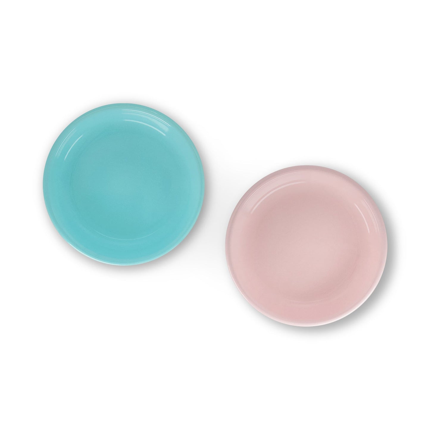 S/4 Enamel Side plate - Two Tone