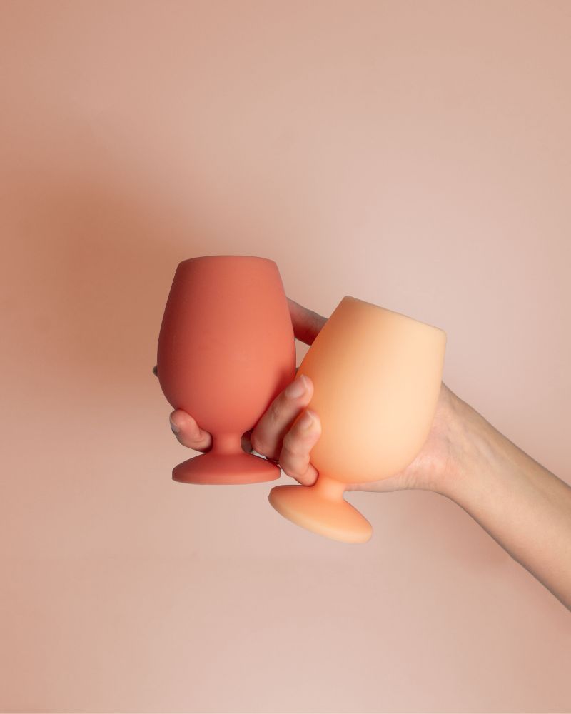 fall | stemm | silicone unbreakable wine glasses