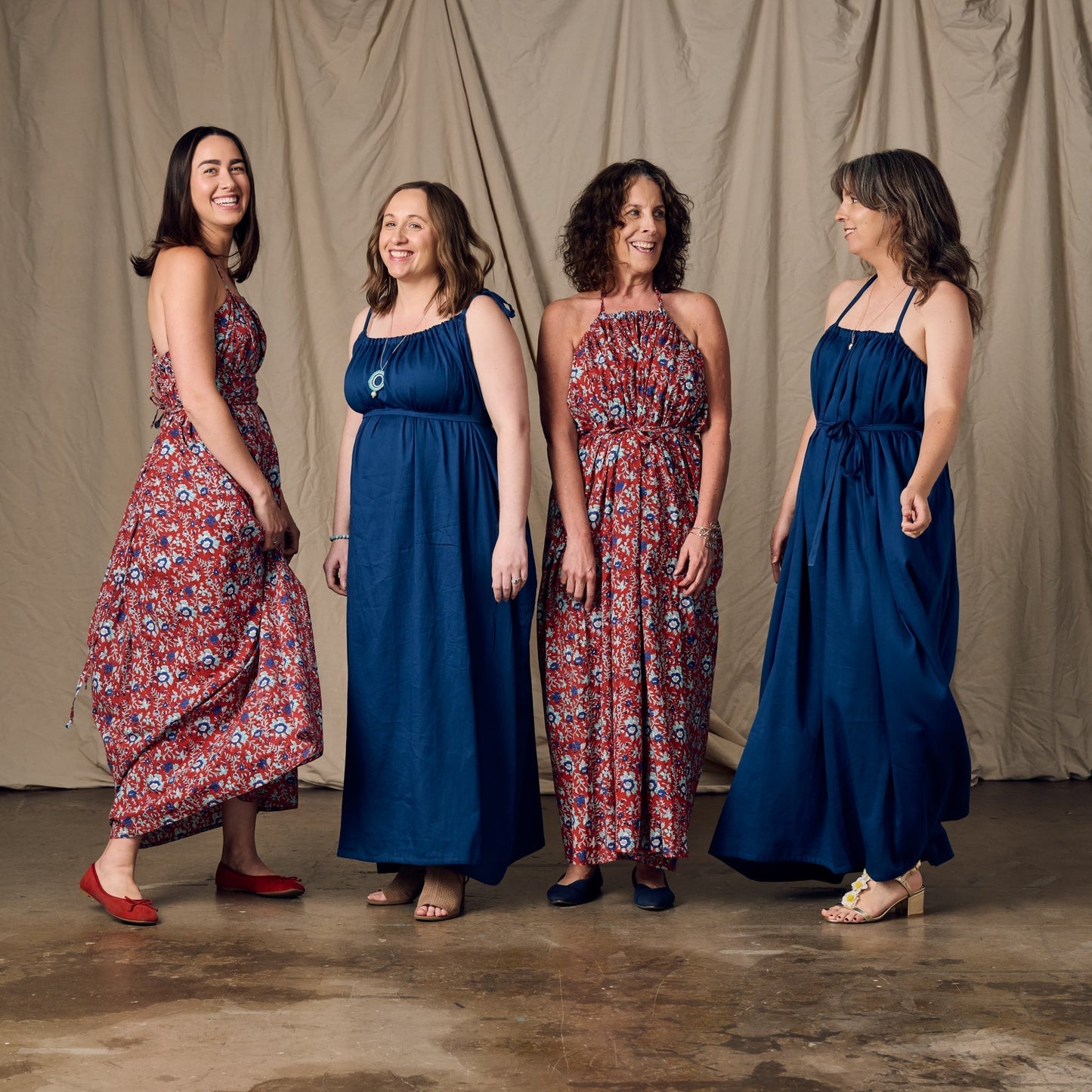 Kanya Floral Cotton Maxi Style Dress