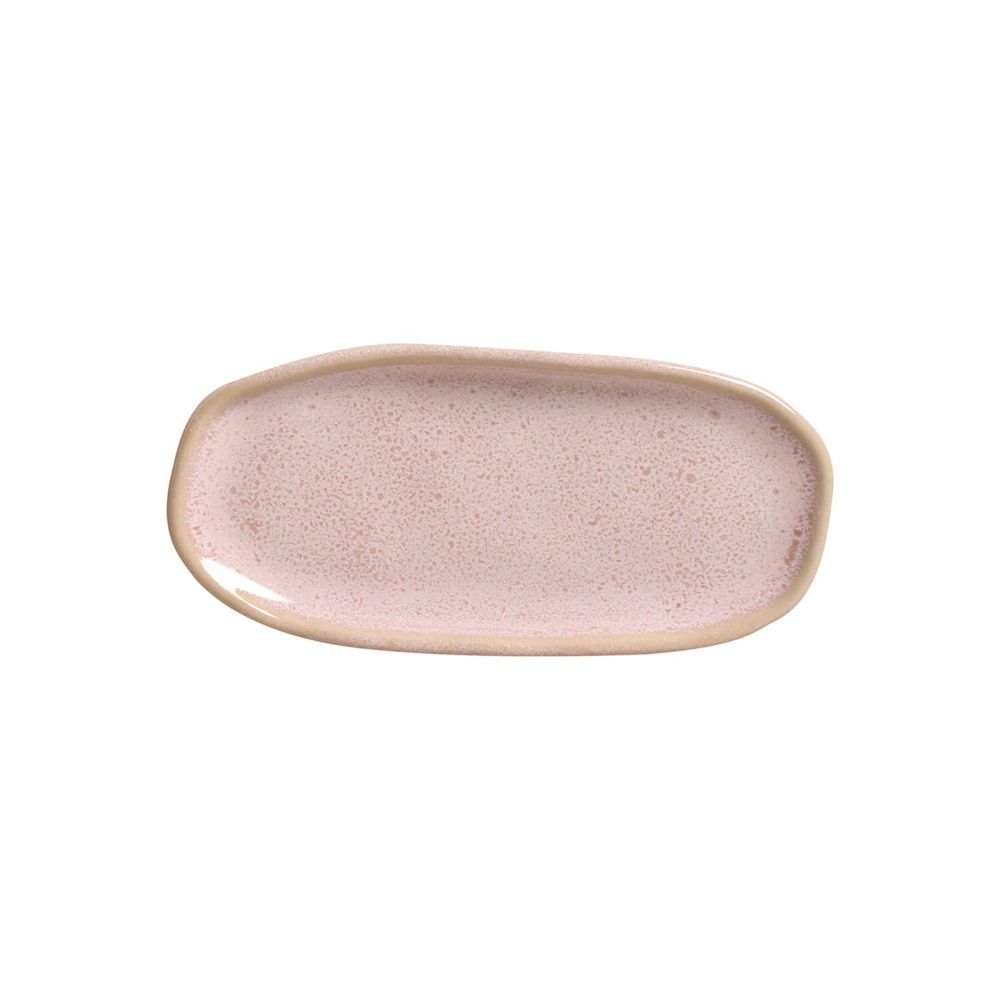 Shallow Organic Oval Platter Mini Set of 4