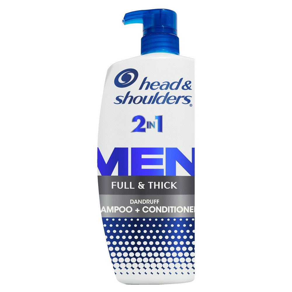 Head & Shoulders Full Thick Anti-Dandruff 2-in-1 Shampoo Conditioner 28.2 Fl Oz
